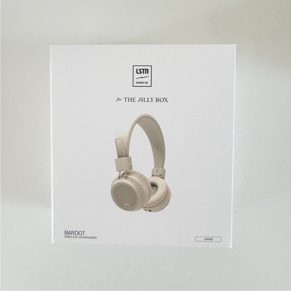 New! LSTN SOUND CO. • Bardot Wireless Headphones in Sand- Jilly Box - Picture 3 of 6